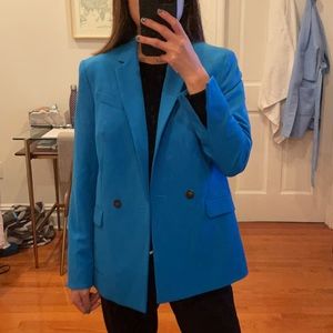 Topshop Double Breasted Suit Jacket
